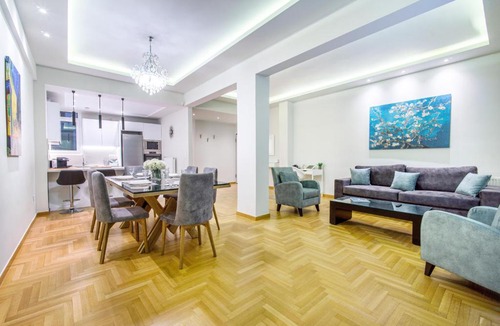 Ilisia Apartment | Urban Luxury on a Quiet Street in the Center of Athens