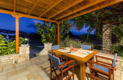 Aliki House | Vacation Home "Maria's Village Two Bedroom House 5" with Sea View, Terrace & Wi-Fi