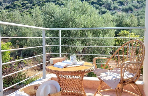 West Mani House | Vacation home with panoramic ocean views and a pool, ideal for a workation