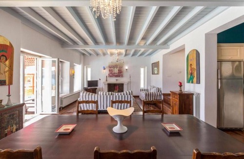 Mykonos Villa | Villa 'Agios Sostis Mykonos' with Sea View, Wi-Fi and Air Conditioning