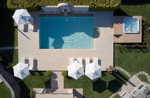 Dassia Villa | Villa Anna close to the sea with 4 bedrooms, private pool & outdoor jacuzzi.