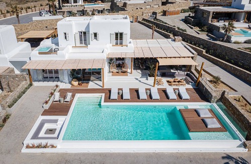 Kalafatis Villa | Villa Aspasia, pool & jacuzzi - My Rental Homes