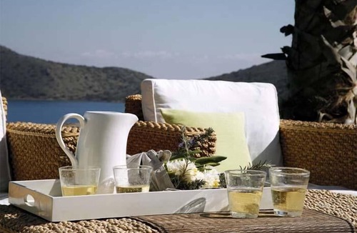 Mavrikiano Villa | Villa Atlantis sea view villa with a heated pool