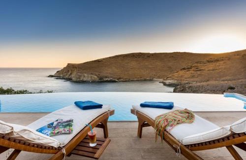 Syros Villa | Villa BluEros - Private 8-Bedroom Estate with 100m Infinity Pool & Helipad, Syros