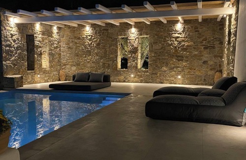Mykonos Villa | Villa Camelia 2 - 2BR - Private Pool & Jacuzzi - Sea View - Psarou (Nammos)