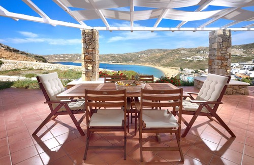 Elia Villa | Villa Chrysta Mykonos – Family-Friendly Villa with Pool, Terrace & Sea View