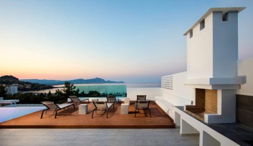 Vlicha Villa | Villa Crystal with swimming pool in Lindos