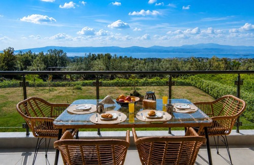 Eretria Villa | Villa Gala Eretria | Panoramic Sea View Maisonette