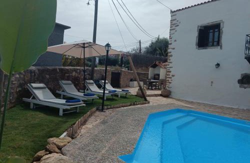 Pyrgos Psilonerou Villa | Villa Lina private pool