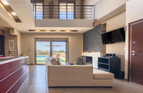 Kontos Villa | Villa Nirome xlarge private pool