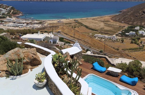 Panormos Villa | Villa Princess 5 4Bed with Small Tub Panormos Beach