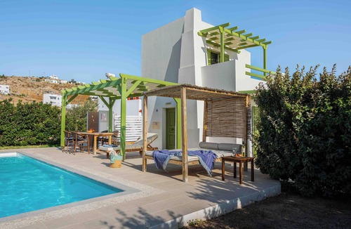 Mikri Vigla Villa | Villa Sand Lily with private pool