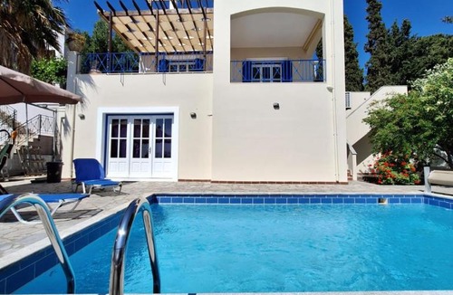 Panormos Villa | Villa Thea Kalymnos with swimming pool and sea view