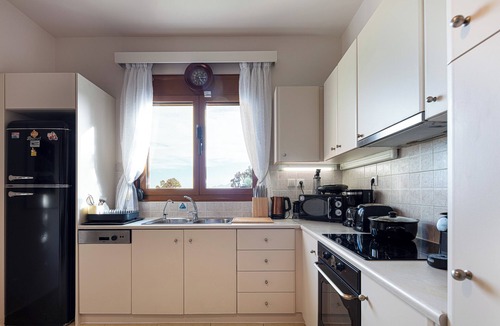 Agia Triada Villa | Villa With Unique Design and sea View, 5.5 km From the Beach!
