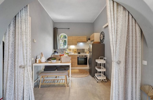 Corfu Apartment | Villa Yucca Apartment with Private Terrace, Wi-Fi, and Air Conditioning