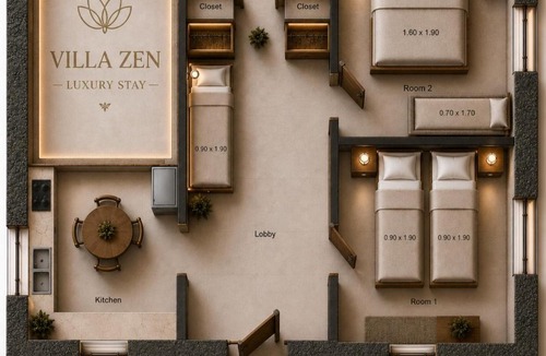 Kalami Villa | Villa ZeN- with Private garden and beach