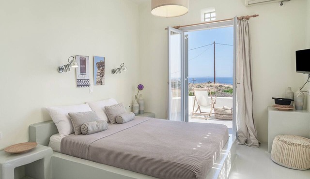Apartment In A Hotel 'Anemos Standar Double Room 2' with Sea View, Wi-Fi and Air Conditioning