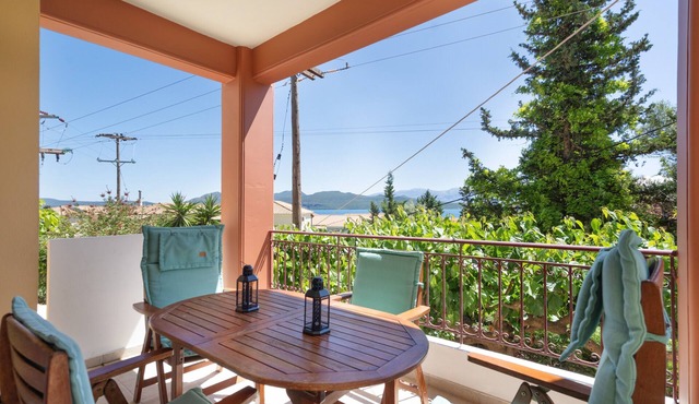 Apartment 'Sofia' with Sea View, Wi-Fi and Air Conditioning in lefkada