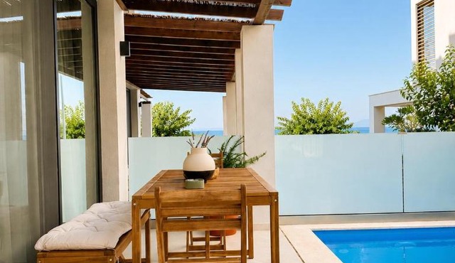 athanasian side sea view home in Polychrono
