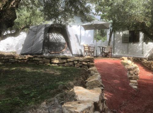 Barreira Beachfront Tents 8 in Kalamata