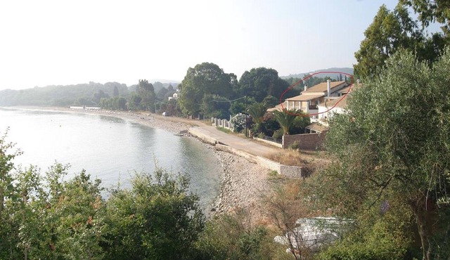 Beach House Christina Set Right On The Beach With Superb Views Out To Sea in corfu