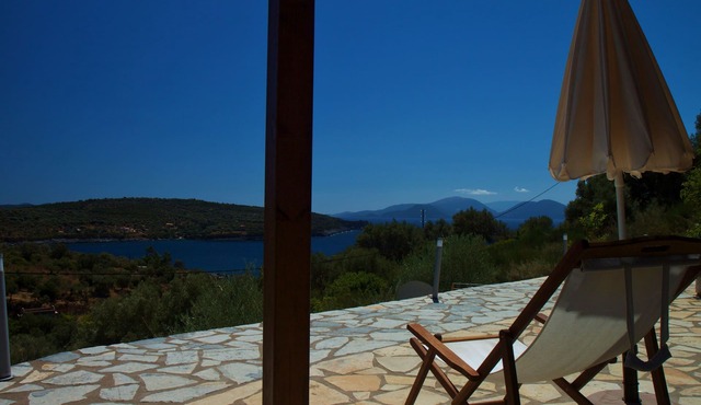Beautiful apartment with seaview, 500 metres from the beach, Lefkada island in Lefkada