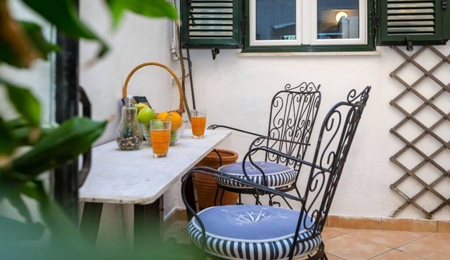 Bio-climatic Cave Studio with private terrace in Corfu