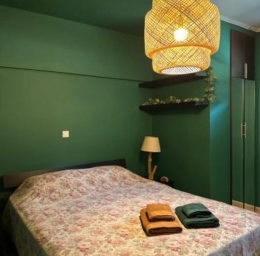 Blessings Apartment with Private Garden and Parking in Galíni