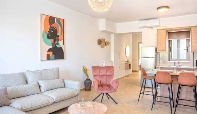 Casa Kamara Luxury two bedroom apartment I2 in Kounoupidiana