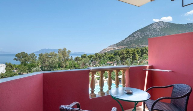 Classic Double Room at Hotel Aristotelis with Sea View and Balcony in Ancient Epidavros