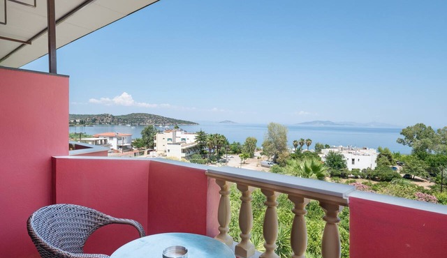Classic Double Room at Hotel Aristotelis with Sea View and Balcony in Ancient Epidavros