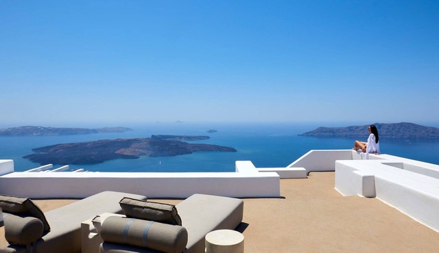 Divine Santorini Villa Heliades | Caldera Sea Views | Private Pool