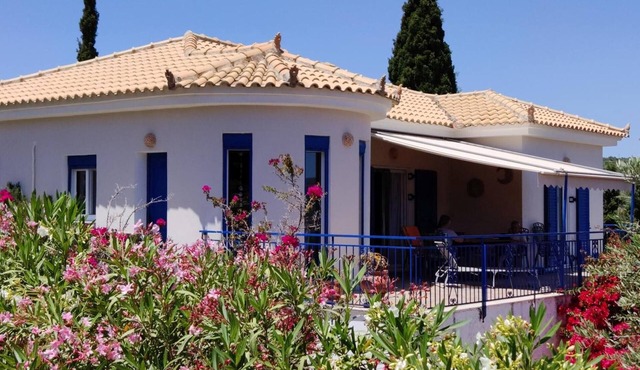 Dream Villa Pilias with Panoramic Sea and Mountain Views