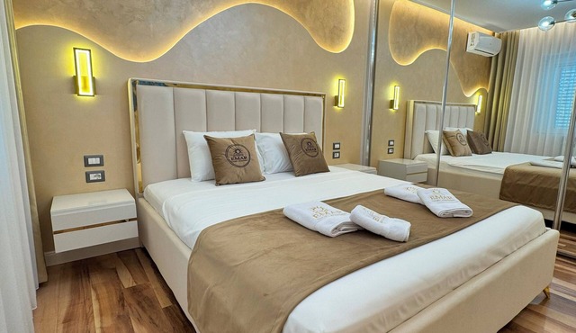 Emar Luxury Apartment-Modern,Bright & Spacious Stay in Central Durres (Sleeps 4) in Durrës