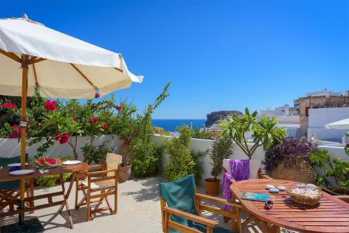 Erato Apartments in Lindos