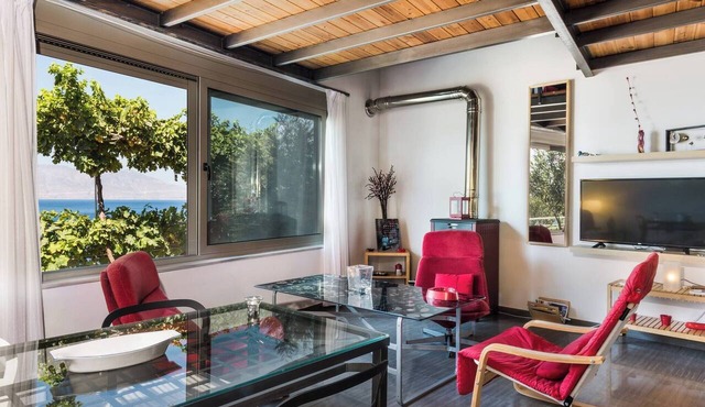 House with Private Place To Swim, Solitary, View in Chania