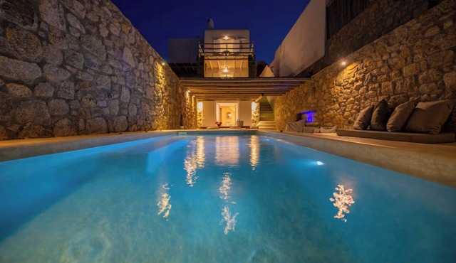 J'adore Villa Mykonos 2 | Mini Pool Hydromassage