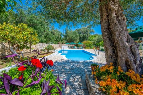 LIvadi Studios with Pool in Lákka