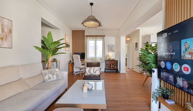 Luxe Penthouse, Seaview, jacuzzi, big patio, fiber in Preveza