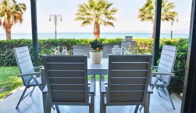 Luxurious Beachfront Villa | Chalkidiki Kassandra Pefkochori in Kassandra