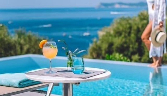 Luxury 3BR Villa Benedetta, Sivota, Ionian Coast, Privacy & Sea Views in SIVOTA