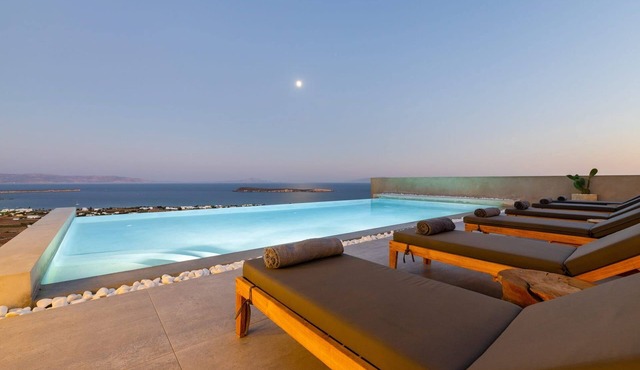 Luxury Paros Villas | Villa Liberty | 4 Bedrooms | Sea Views and Swimming Pool