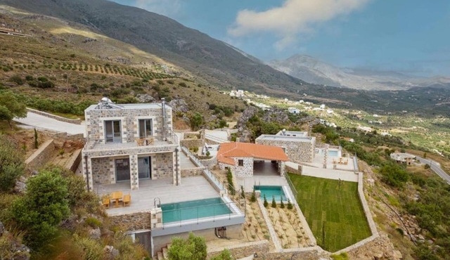 Luxury Rethymnon Villa | 2 Bedrooms | Villa Grimmjow | Breathtaking Sea Views in Chania