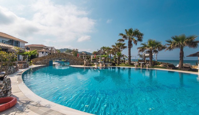'Mirage Arillas Studio Type C19' with Shared Pool & Wi-Fi in corfu