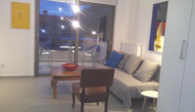 Palamidi view newly constructed studio in Nafplio