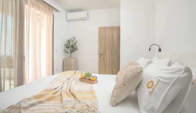 Peaceful Agrotourism Retreat with Sea & Mountain Views near Rhodes in Afantou