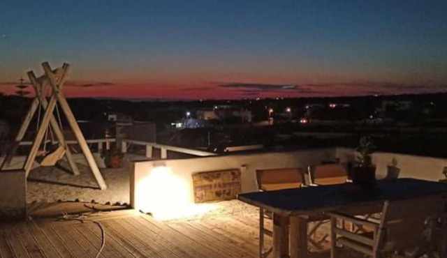Pebbles Villa with private roof garden in Aliki