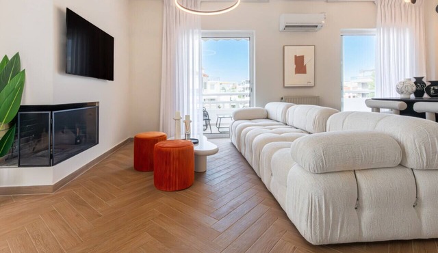 Phaedrus Living: Glyfada Seaview Luxury Penthouse in Glifada