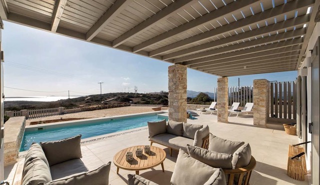 Platinum Paros Villa | 5 Bedroom Villa | Private Swimming Pool & Stunning Sea