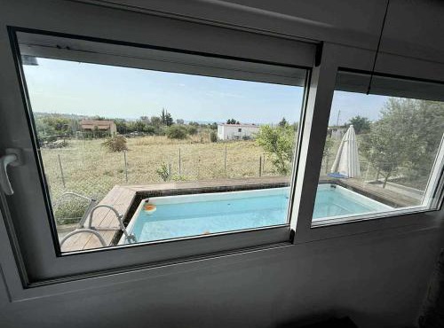 pRETTy Home with Private Pool, Sea View in Nea Kallikrateia
